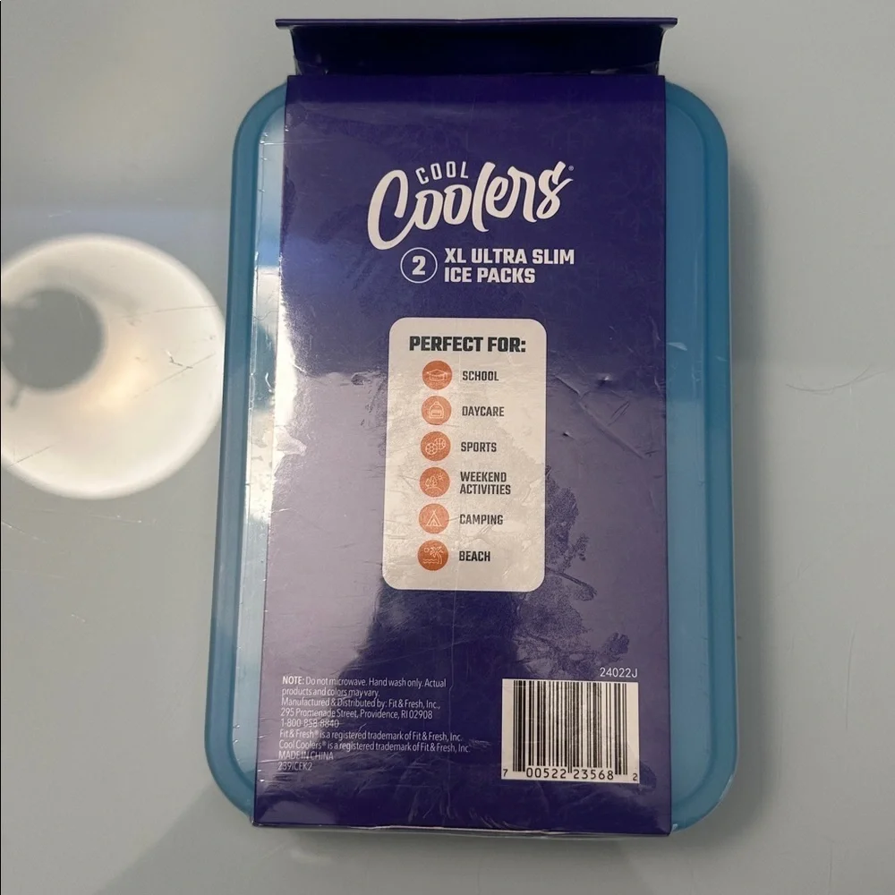 Lunch Box Reusable Ice Packs